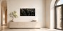 Abstraktes Wandbild mit goldenen Akzenten, Poster oder Leinwand