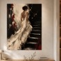 Elegantes Damenmotiv als Modernes Wandbild oder Fine Art Print