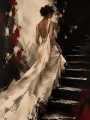 Elegantes Damenmotiv als Modernes Wandbild oder Fine Art Print