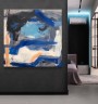 Wasserhimmel abstraktes Wandbild