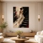 Elegantes Damenmotiv als Modernes Wandbild oder Fine Art Print