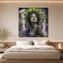 Medusa-Porträt als Wandbild oder Acrylbild mit urbaner Ausdruckskraft