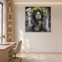 Medusa-Porträt als Wandbild oder Acrylbild mit urbaner Ausdruckskraft