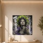 Medusa-Porträt als Wandbild oder Acrylbild mit urbaner Ausdruckskraft