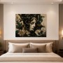 Mystische Moderne Kunst und Luxus Wandbild mit Medusa-Motiv