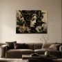 Mystische Moderne Kunst und Luxus Wandbild mit Medusa-Motiv