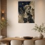 Antike Collage mit Büste als Wandbild oder Fine Art Print