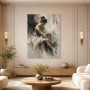 Elegantes Porträt zwischen Leinwand und Fine Art Print