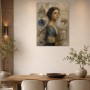 Porträt zwischen Architektur und Moderne Kunst, Wandbild oder Fine Art Print