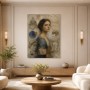 Porträt zwischen Architektur und Moderne Kunst, Wandbild oder Fine Art Print