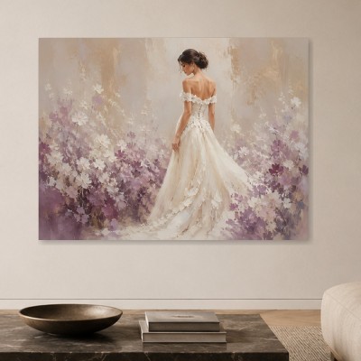Elegantes Porträt als Leinwandbild oder Fine Art Print