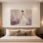 Elegantes Porträt als Leinwandbild oder Fine Art Print