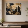 Klassisches Wandbild oder Fine Art Print mit antiker Küstenszene