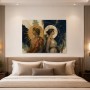 Mythisches Wandbild oder Fine Art Print mit Sonne und Mond