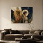 Mythisches Wandbild oder Fine Art Print mit Sonne und Mond