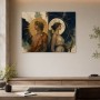 Mythisches Wandbild oder Fine Art Print mit Sonne und Mond