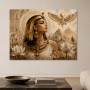 Ägyptische Königin als Acrylbild oder Leinwand im luxuriösen Stil