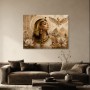 Ägyptische Königin als Acrylbild oder Leinwand im luxuriösen Stil