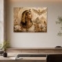 Ägyptische Königin als Acrylbild oder Leinwand im luxuriösen Stil