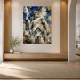 Majestätische Statue als Modernes Wandbild oder Kunstwerk