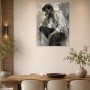 Nachdenkliches Männerporträt als Leinwandbild oder Kunstdruck