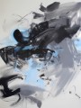 Abstraktes Bild Rauch