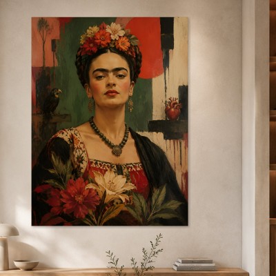 Frida Kahlo Portrait als Fine Art Print oder Wandbild