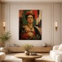 Frida Kahlo Portrait als Fine Art Print oder Wandbild