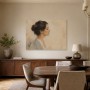 Elegantes Porträt als Leinwand oder Fine Art Print