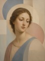 Portrait in Pastell: Kunstdruck oder Gallery Print mit moderner Eleganz