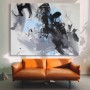 Abstraktes Bild Rauch
