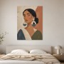 Porträt mit ruhiger Eleganz, Wandbild oder Kunstdruck