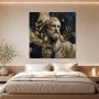 Griechisches Philosophenporträt als Wandbild oder Kunstdruck
