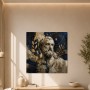 Griechisches Philosophenporträt als Wandbild oder Kunstdruck