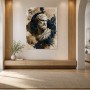 Antike Büste mit Architekturszene als Wandbild oder Kunstdruck