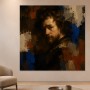 Ausdrucksstarkes Porträt als Canvas Print oder Acrylbild