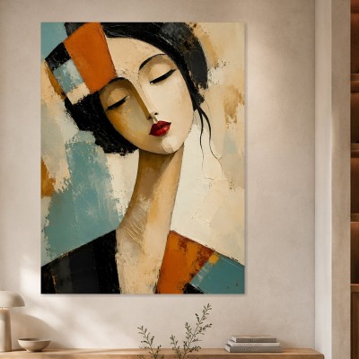 Elegantes Porträt als Modernes Wandbild oder Fine Art Print