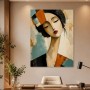 Elegantes Porträt als Modernes Wandbild oder Fine Art Print