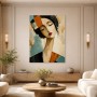 Elegantes Porträt als Modernes Wandbild oder Fine Art Print