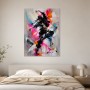 Dynamischer Tänzer als Modernes Wandbild oder Acrylbild