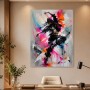 Dynamischer Tänzer als Modernes Wandbild oder Acrylbild