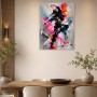 Dynamischer Tänzer als Modernes Wandbild oder Acrylbild