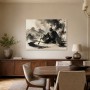 Zen-Maler in Tinte, Wandbild oder Fine Art Print