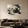 Zen-Maler in Tinte, Wandbild oder Fine Art Print