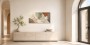 Abstraktes Wandbild oder Gallery Print mit stilisierten Frauengesichtern