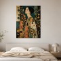 Elegantes Porträt als Fine Art Print oder Wandbild mit Goldakzenten