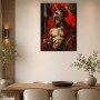 Spartanischer Krieger als Wandbild oder Kunstdruck