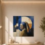 Porträt im Stil der Moderne, Kunstwerk oder Fine Art Print