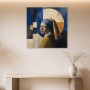 Porträt im Stil der Moderne, Kunstwerk oder Fine Art Print