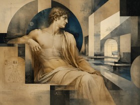 Antikes Studienmotiv als Kunstdruck oder Modernes Wandbild Antikes Studienmotiv als Kunstdruck oder Modernes Wandbild